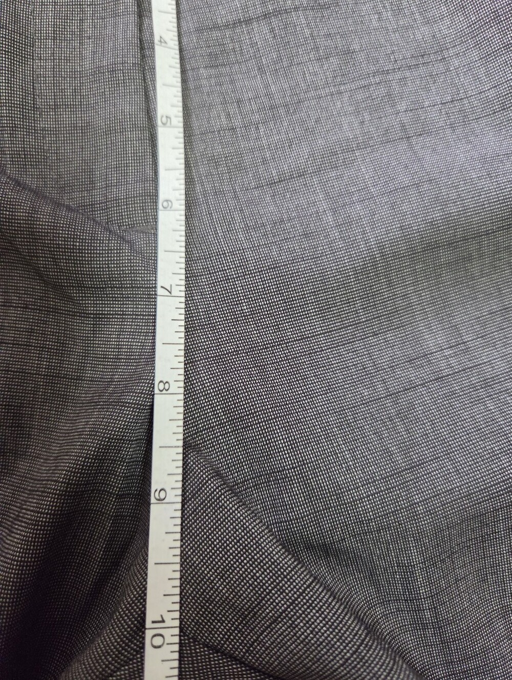 NWT Bootcut New York & Co. Black/gray Plaid Dress Pants Size 16P - Picture 9 of 11